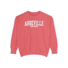 Load image into Gallery viewer, Abbeville Louisiana Comfort Colors Sweatshirt