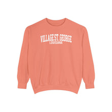 Load image into Gallery viewer, Village St. George Louisiana Comfort Colors Sweatshirt