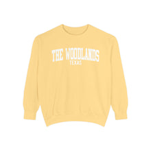 Load image into Gallery viewer, The Woodlands Texas Comfort Colors Sweatshirt