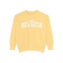 Load image into Gallery viewer, Boca Raton Florida Comfort Colors Sweatshirt