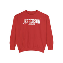 Load image into Gallery viewer, Jefferson Louisiana Comfort Colors Sweatshirt