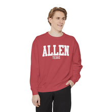 Load image into Gallery viewer, Allen Texas Comfort Colors Sweatshirt