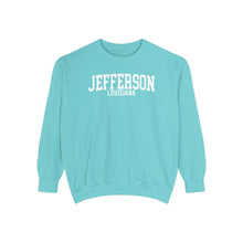Load image into Gallery viewer, Jefferson Louisiana Comfort Colors Sweatshirt