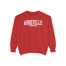 Load image into Gallery viewer, Abbeville Louisiana Comfort Colors Sweatshirt