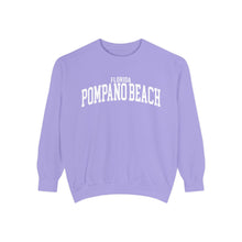 Load image into Gallery viewer, Pompano Beach Florida Comfort Colors Sweatshirt