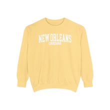 Load image into Gallery viewer, New Orleans Louisiana Comfort Colors Sweatshirt
