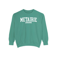 Load image into Gallery viewer, Metairie Louisiana Comfort Colors Sweatshirt