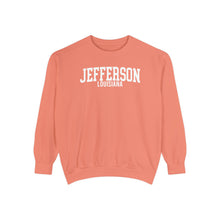 Load image into Gallery viewer, Jefferson Louisiana Comfort Colors Sweatshirt