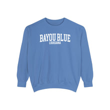 Load image into Gallery viewer, Bayou Blue Louisiana Comfort Colors Sweatshirt