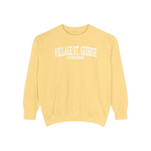 Load image into Gallery viewer, Village St. George Louisiana Comfort Colors Sweatshirt