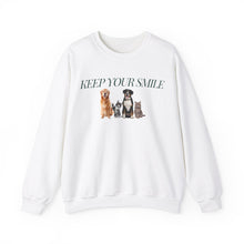 Load image into Gallery viewer, Keep Your Smile Cat and Dog Unisex Sweatshirt