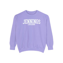 Load image into Gallery viewer, Jennings Louisiana Comfort Colors Sweatshirt