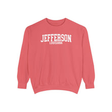 Load image into Gallery viewer, Jefferson Louisiana Comfort Colors Sweatshirt