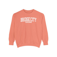 Load image into Gallery viewer, Bridge City Louisiana Comfort Colors Sweatshirt