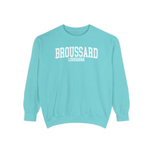Load image into Gallery viewer, Broussard Louisiana Comfort Colors Sweatshirt