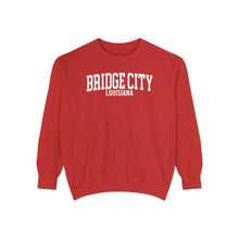 Load image into Gallery viewer, Bridge City Louisiana Comfort Colors Sweatshirt