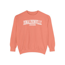 Load image into Gallery viewer, Donaldsonville Louisiana Comfort Colors Sweatshirt