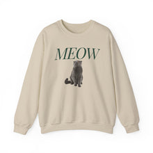 Load image into Gallery viewer, Cat Meow Unisex Sweatshirt
