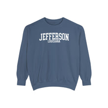 Load image into Gallery viewer, Jefferson Louisiana Comfort Colors Sweatshirt