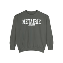 Load image into Gallery viewer, Metairie Louisiana Comfort Colors Sweatshirt