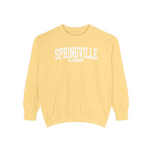 Load image into Gallery viewer, Springville Alabama Comfort Colors Sweatshirt