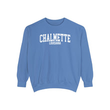 Load image into Gallery viewer, Chalmette Louisiana Comfort Colors Sweatshirt