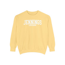 Load image into Gallery viewer, Jennings Louisiana Comfort Colors Sweatshirt
