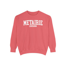 Load image into Gallery viewer, Metairie Louisiana Comfort Colors Sweatshirt