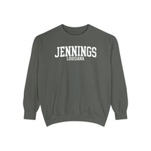 Load image into Gallery viewer, Jennings Louisiana Comfort Colors Sweatshirt