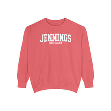 Load image into Gallery viewer, Jennings Louisiana Comfort Colors Sweatshirt