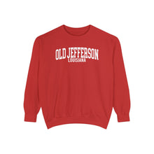 Load image into Gallery viewer, Old Jefferson Louisiana Comfort Colors Sweatshirt