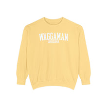 Load image into Gallery viewer, Waggaman Louisiana Comfort Colors Sweatshirt