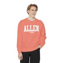 Load image into Gallery viewer, Allen Texas Comfort Colors Sweatshirt