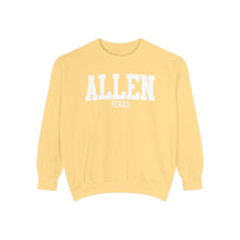 Load image into Gallery viewer, Allen Texas Comfort Colors Sweatshirt