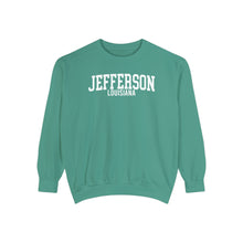 Load image into Gallery viewer, Jefferson Louisiana Comfort Colors Sweatshirt