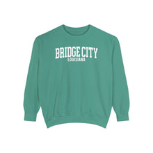 Load image into Gallery viewer, Bridge City Louisiana Comfort Colors Sweatshirt