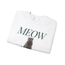 Load image into Gallery viewer, Cat Meow Unisex Sweatshirt