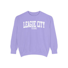 Load image into Gallery viewer, League City Texas Comfort Colors Sweatshirt