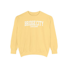 Load image into Gallery viewer, Bridge City Louisiana Comfort Colors Sweatshirt