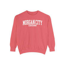 Load image into Gallery viewer, Morgan City Louisiana Comfort Colors Sweatshirt