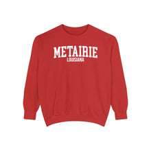 Load image into Gallery viewer, Metairie Louisiana Comfort Colors Sweatshirt