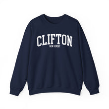 Load image into Gallery viewer, Clifton City New Jersey Crewneck Sweatshirt