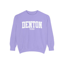 Load image into Gallery viewer, Denton Texas Comfort Colors Sweatshirt