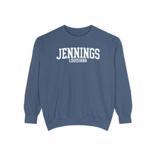 Load image into Gallery viewer, Jennings Louisiana Comfort Colors Sweatshirt