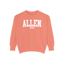 Load image into Gallery viewer, Allen Texas Comfort Colors Sweatshirt