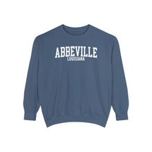 Load image into Gallery viewer, Abbeville Louisiana Comfort Colors Sweatshirt