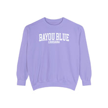 Load image into Gallery viewer, Bayou Blue Louisiana Comfort Colors Sweatshirt