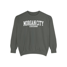 Load image into Gallery viewer, Morgan City Louisiana Comfort Colors Sweatshirt