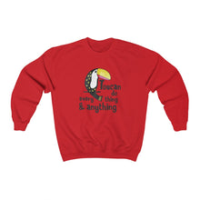 Load image into Gallery viewer, Toucan Do Everything & Anything Crewneck Sweatshirt