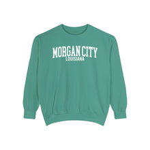 Load image into Gallery viewer, Morgan City Louisiana Comfort Colors Sweatshirt
